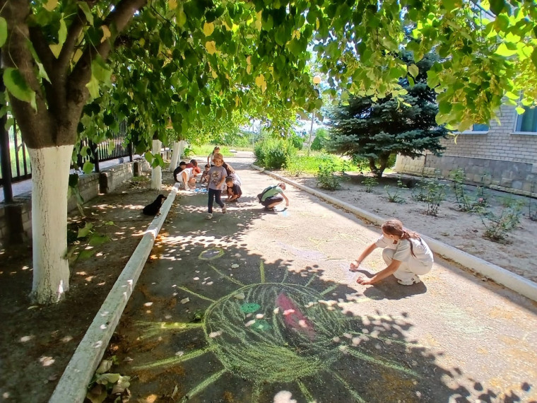 Открытие лагерной смены 2 поток.